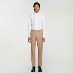 Pantaloni Da Completo In Lana>Sandro Paris Sale