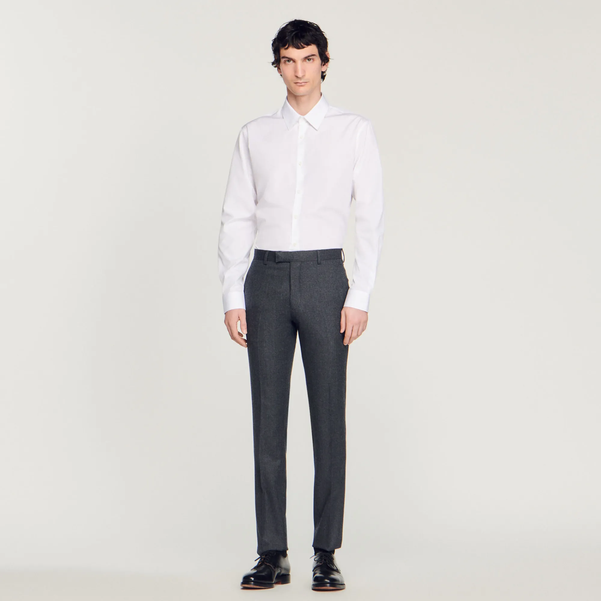 Pantaloni Da Completo In Flanella>Sandro Paris Store