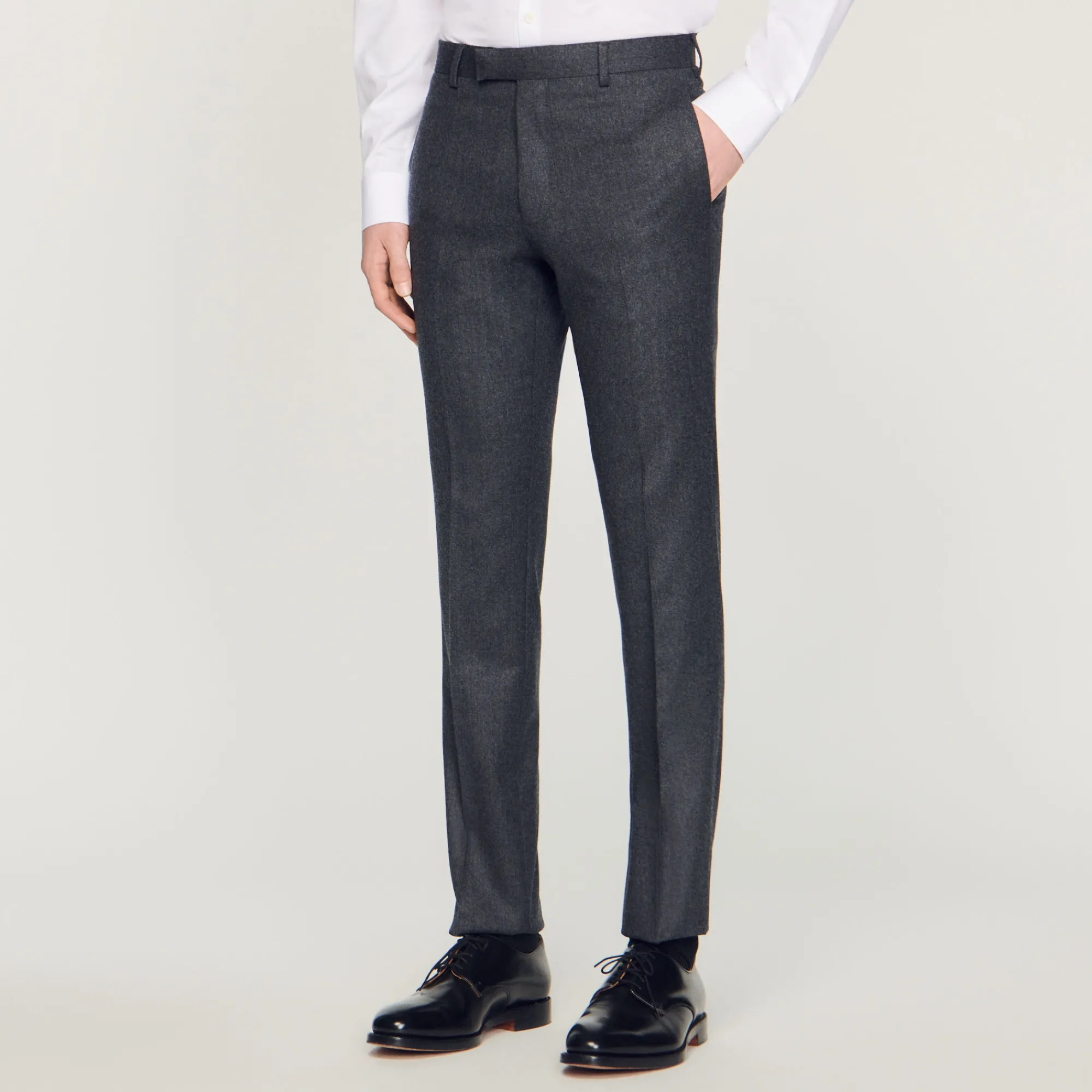 Pantaloni Da Completo In Flanella>Sandro Paris Store