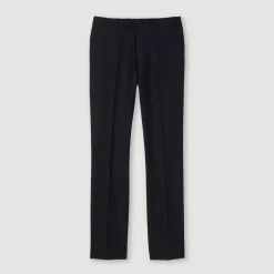 Pantaloni Da Completo In Lana Stretch><noscript><img width=