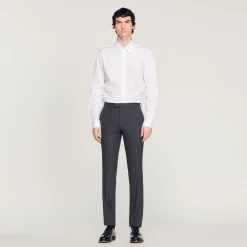Pantaloni Da Completo In Lana>Sandro Paris Flash Sale