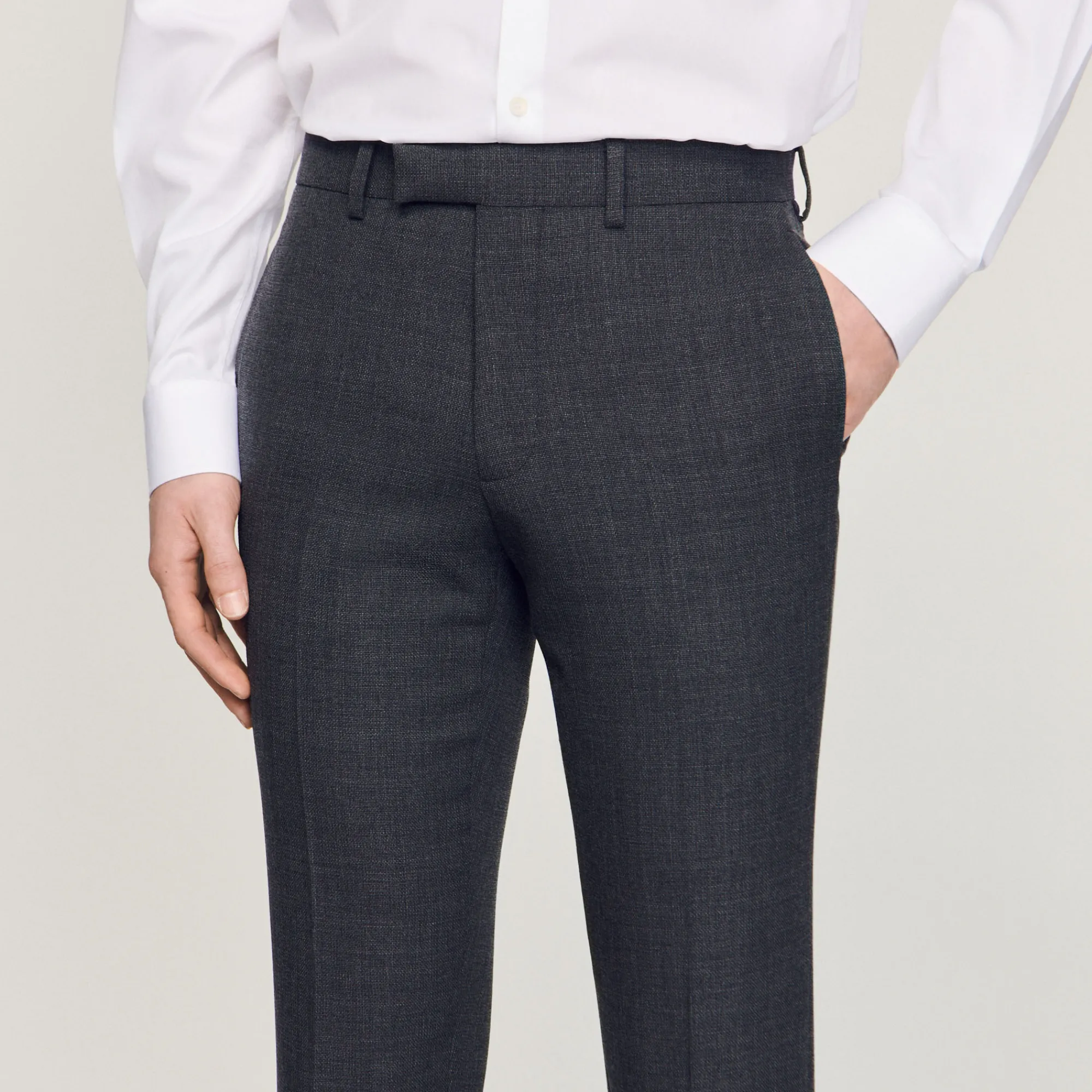 Pantaloni Da Completo In Lana>Sandro Paris Flash Sale