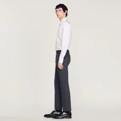 Pantaloni Da Completo In Lana><noscript><img width=