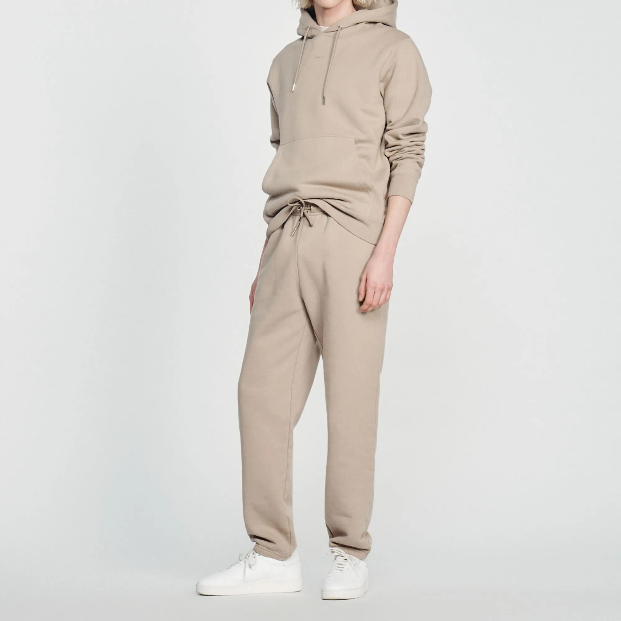 Pantaloni Da Jogging Felpati Ricamati>Sandro Paris Fashion