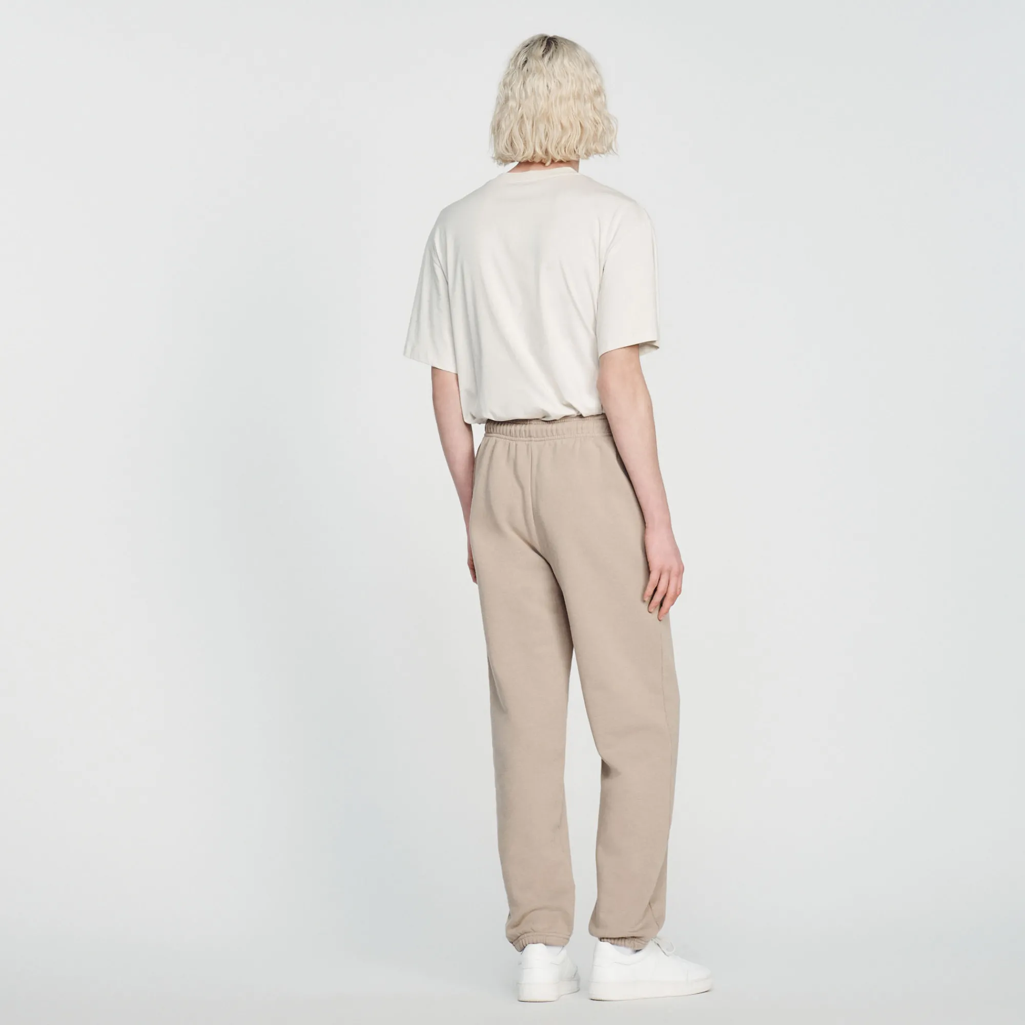 Pantaloni Da Jogging Felpati Ricamati>Sandro Paris Fashion