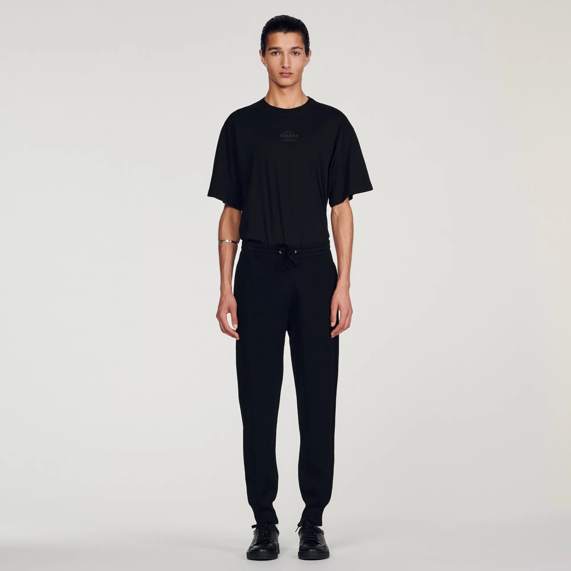 Pantaloni Da Jogging In Maglia>Sandro Paris Cheap