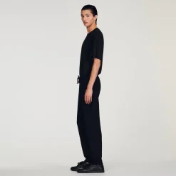 Pantaloni Da Jogging In Maglia><noscript><img width=