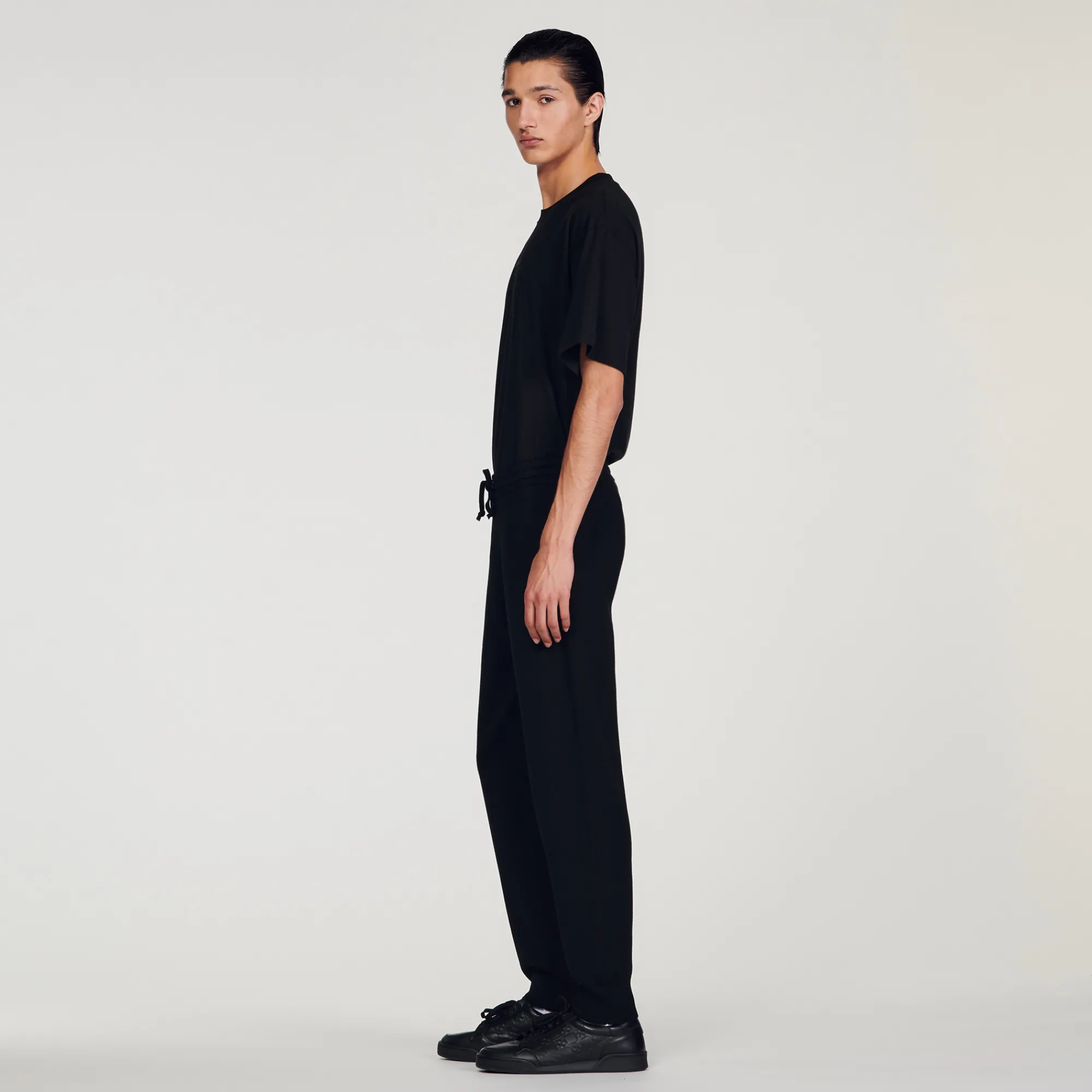 Pantaloni Da Jogging In Maglia>Sandro Paris Cheap