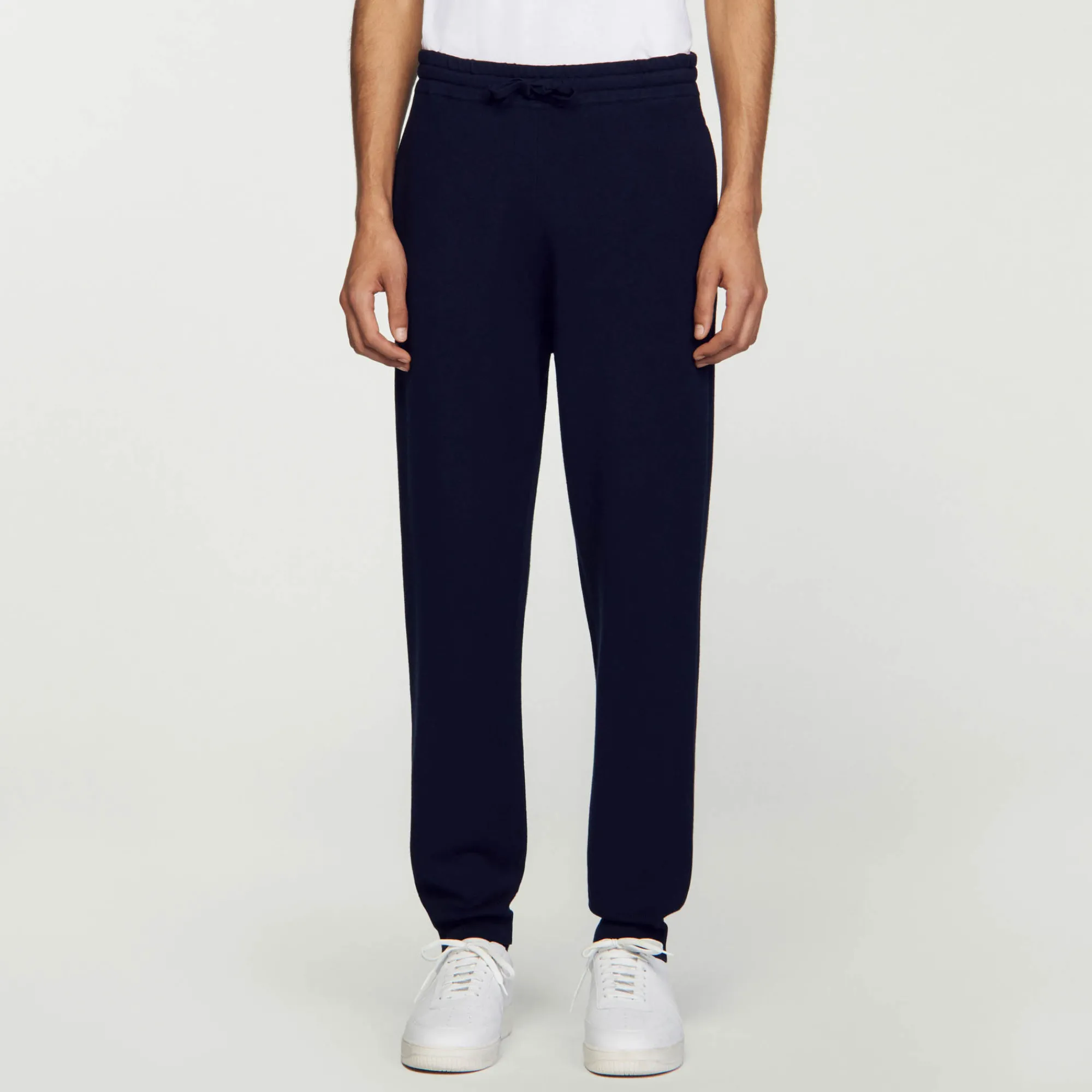 Pantaloni Da Jogging In Maglia>Sandro Paris Fashion