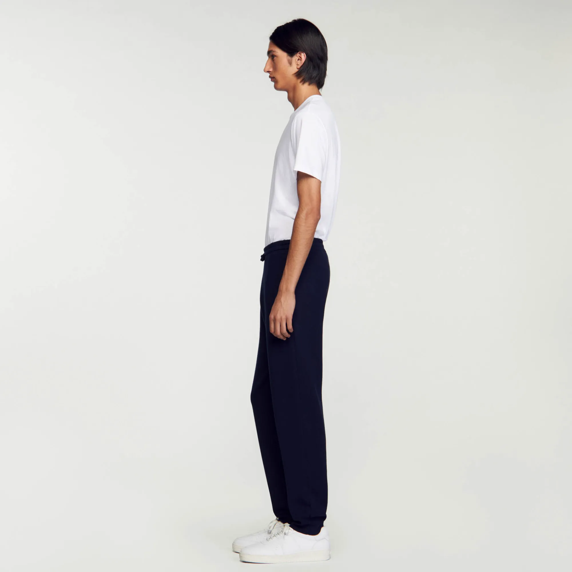 Pantaloni Da Jogging In Maglia>Sandro Paris Fashion