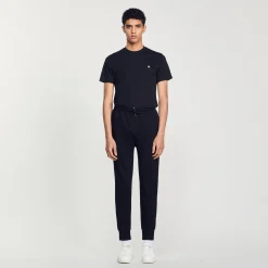Pantaloni Da Jogging In Maglia>Sandro Paris Store