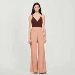 Pantaloni Da Tailleur>Sandro Paris Sale