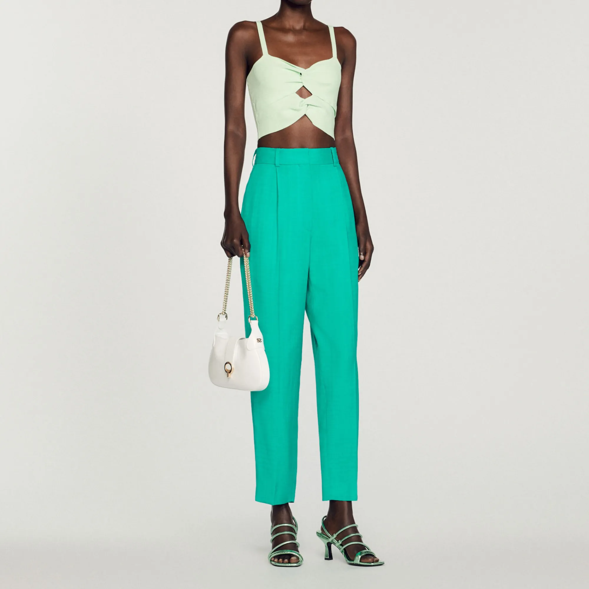 Pantaloni Dritti>Sandro Paris Cheap
