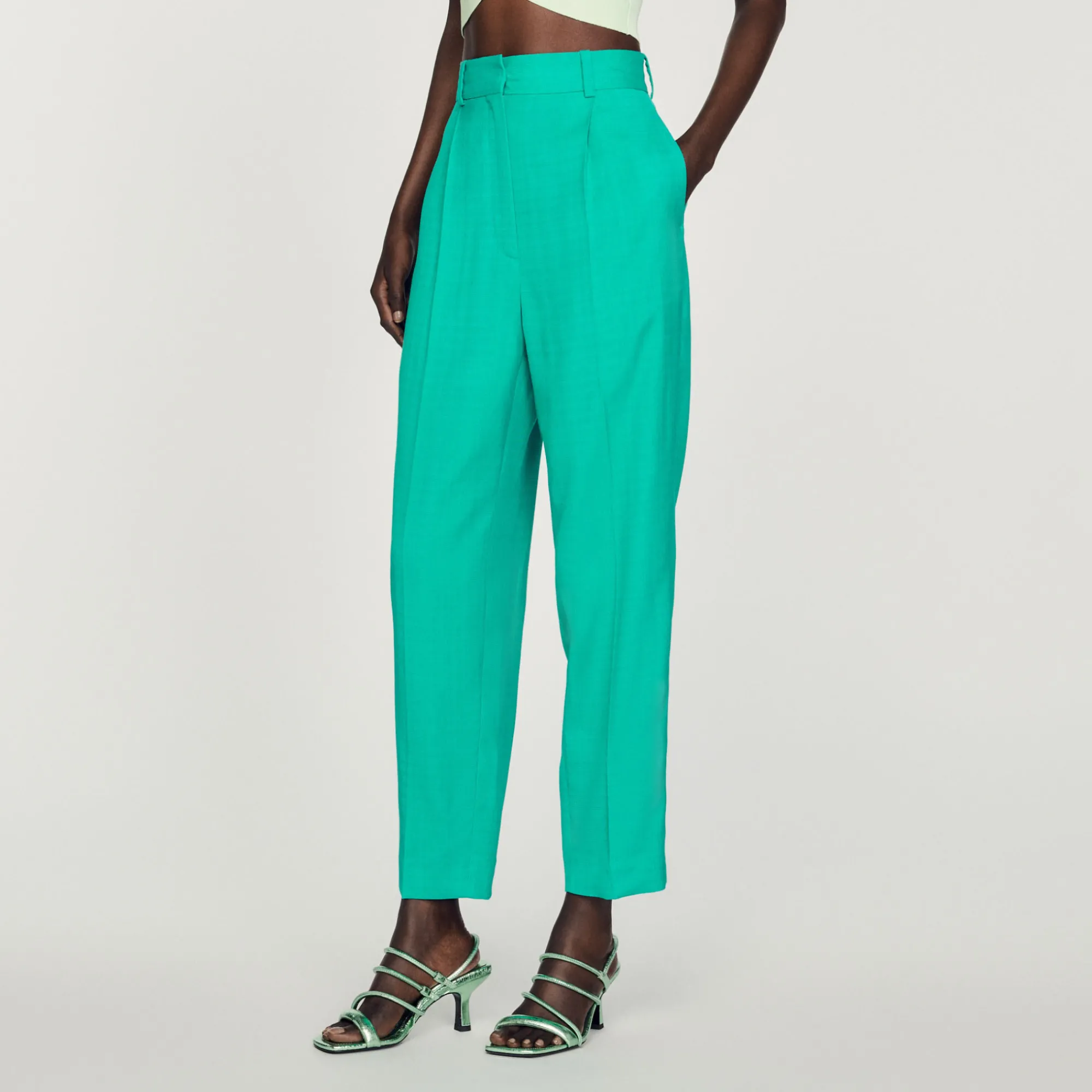 Pantaloni Dritti>Sandro Paris Cheap