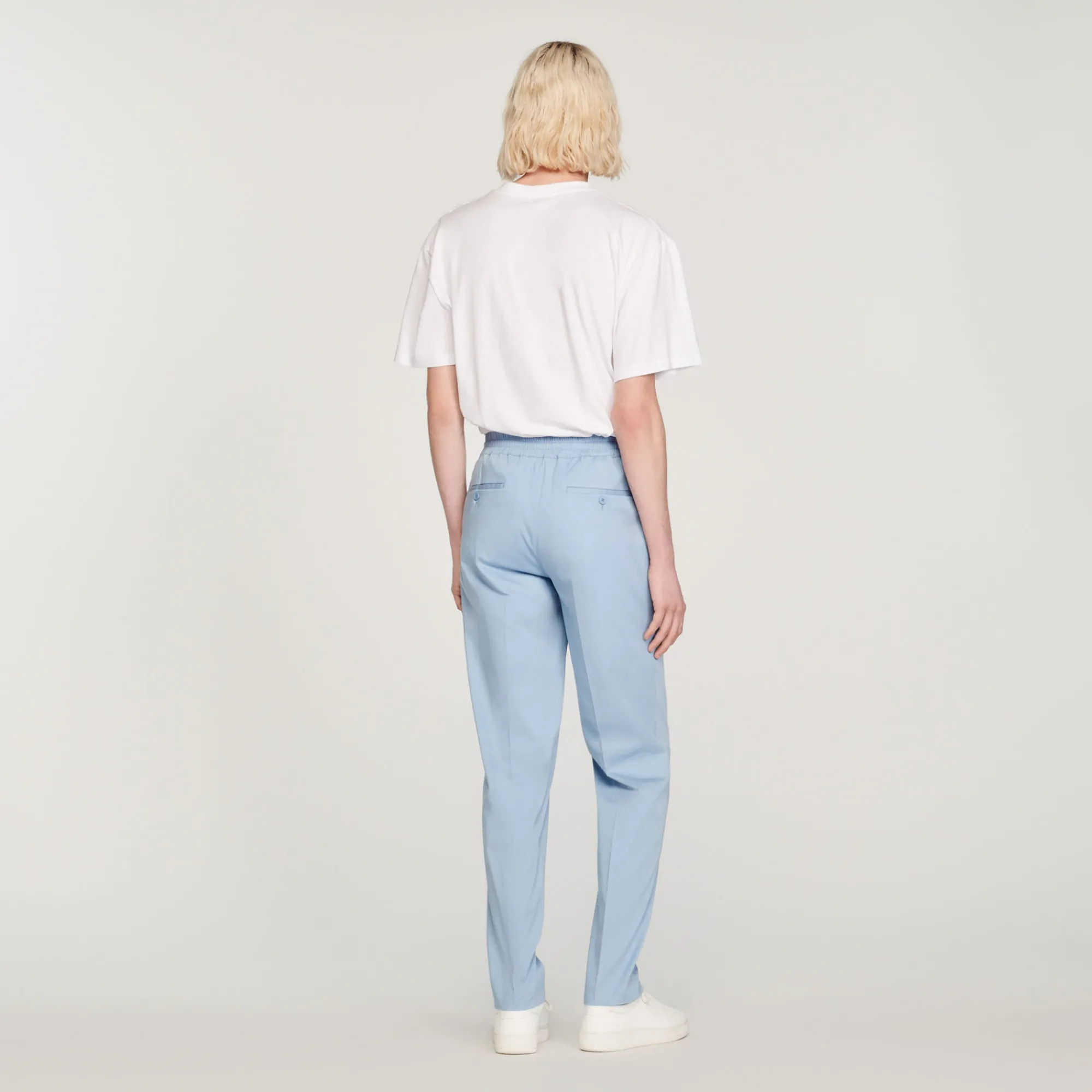 Pantaloni Dritti Elasticizzati>Sandro Paris Best