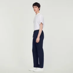 Pantaloni Dritti Elasticizzati><noscript><img width=