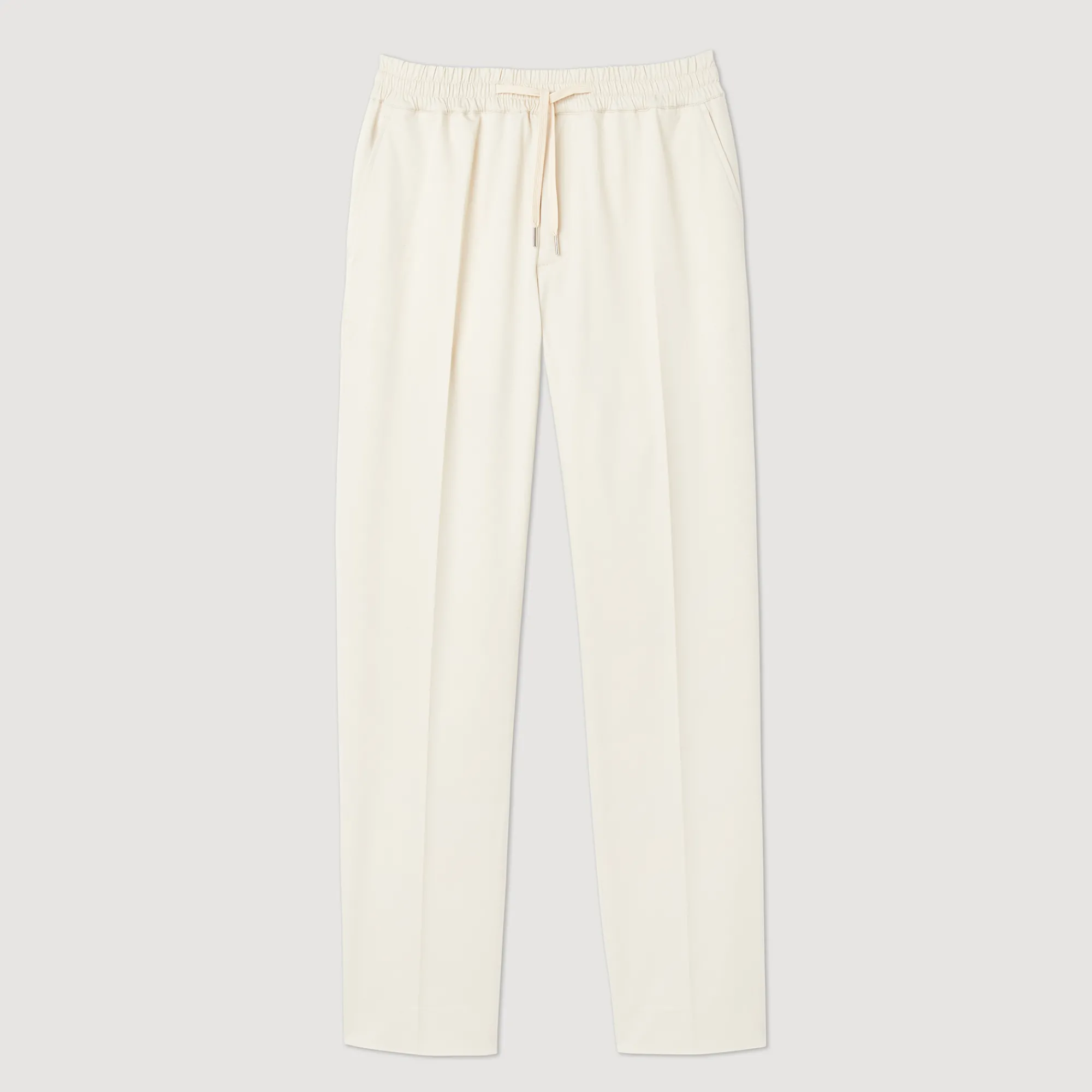 Pantaloni Dritti Elasticizzati>Sandro Paris Fashion