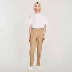 Pantaloni Dritti Elasticizzati>Sandro Paris Sale