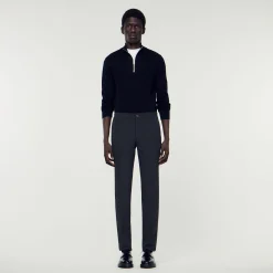 Pantaloni In Jersey>Sandro Paris Store