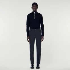 Pantaloni In Jersey>Sandro Paris Store