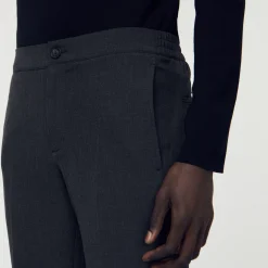Pantaloni In Jersey><noscript><img width=