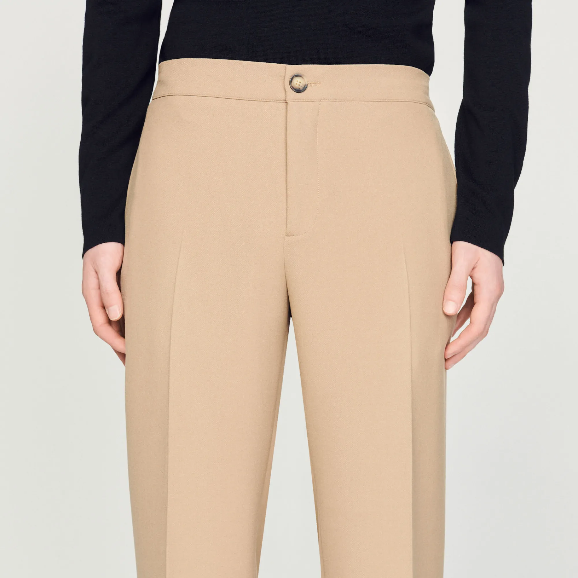 Pantaloni In Jersey>Sandro Paris Discount