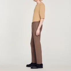 Pantaloni In Jersey><noscript><img width=