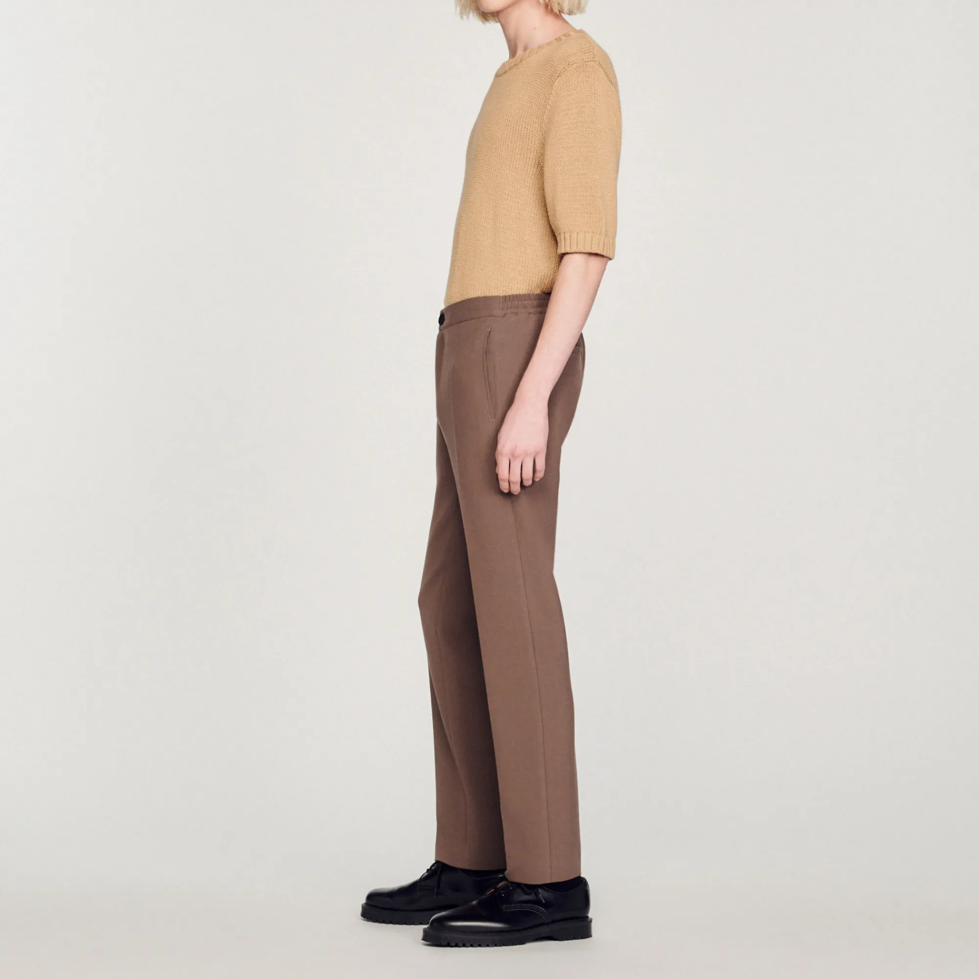 Pantaloni In Jersey>Sandro Paris Cheap