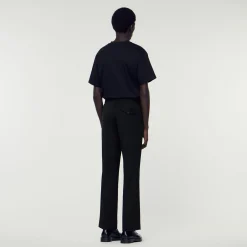 Pantaloni In Misto Lana><noscript><img width=