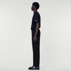 Pantaloni In Misto Lana><noscript><img width=
