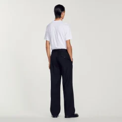 Pantaloni In Misto Lana><noscript><img width=