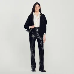 Pantaloni In Pelle>Sandro Paris New