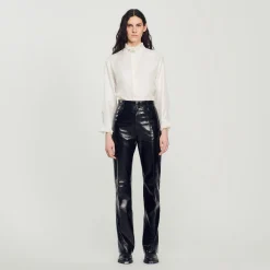 Pantaloni In Pelle>Sandro Paris New