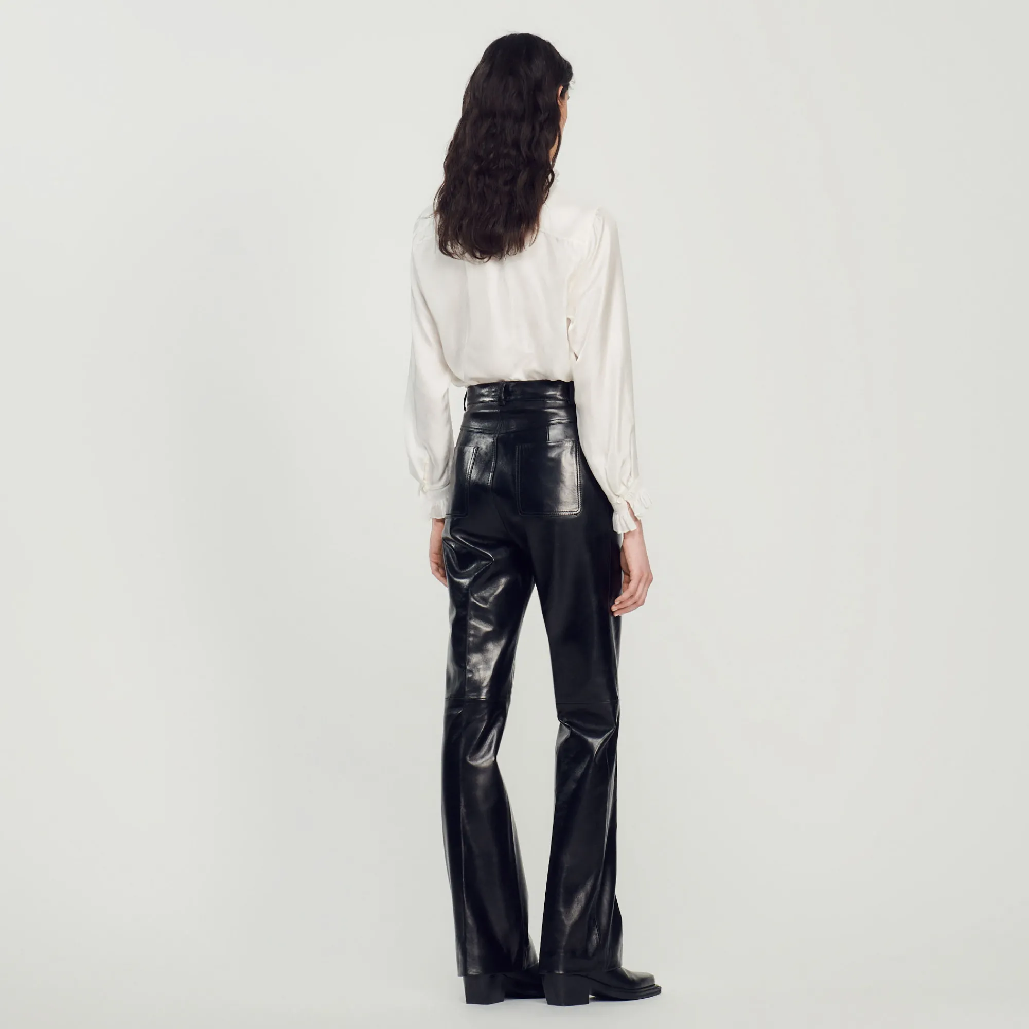 Pantaloni In Pelle>Sandro Paris New