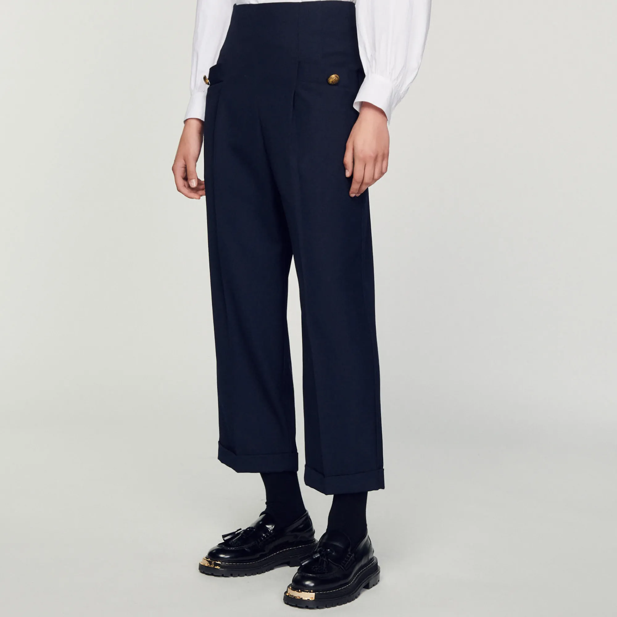 Pantaloni Larghi>Sandro Paris Clearance