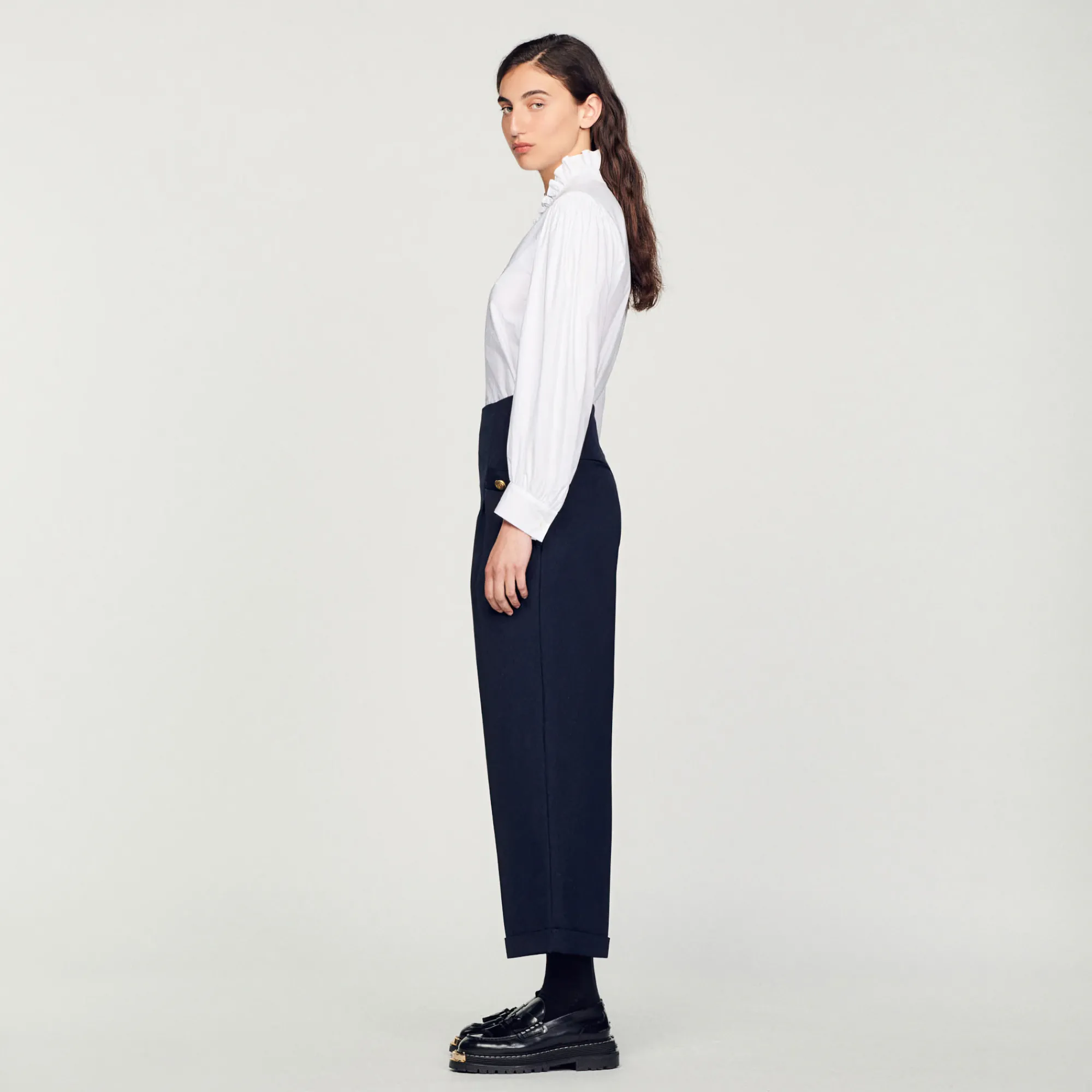 Pantaloni Larghi>Sandro Paris Clearance