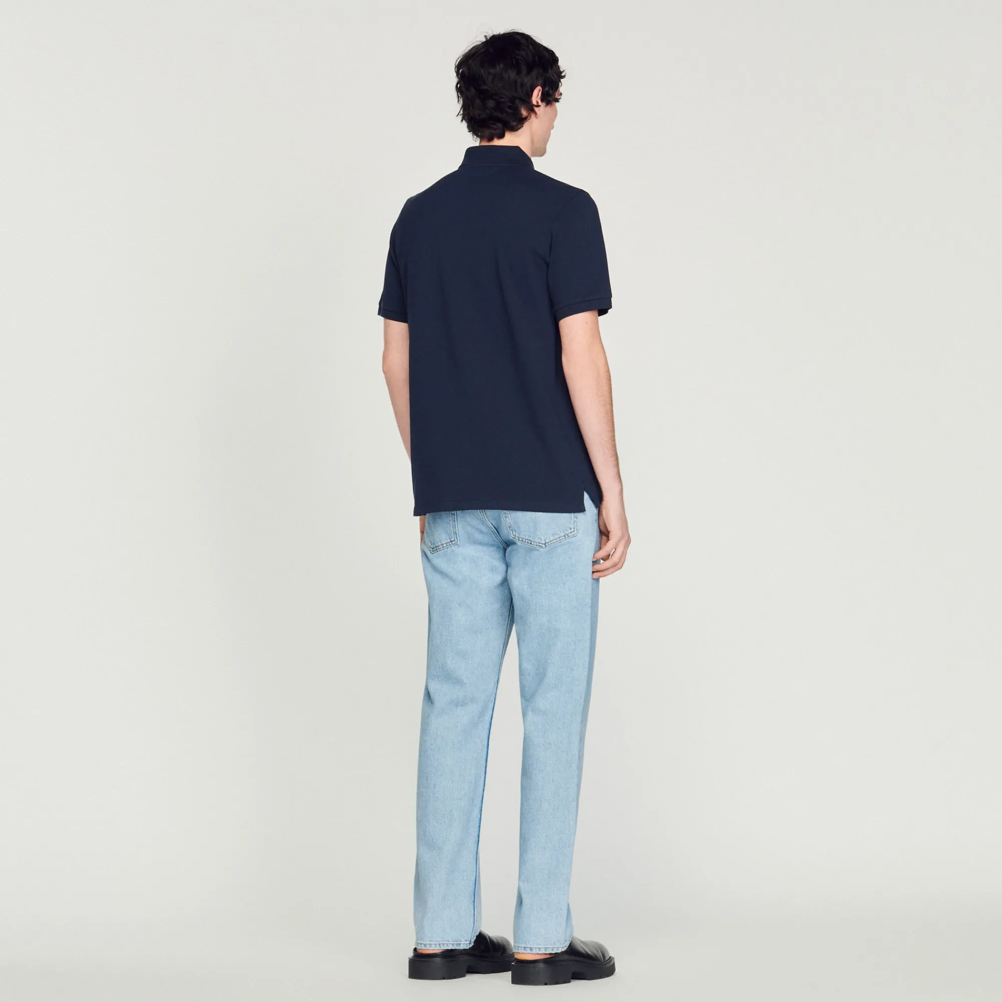 Polo Con Ricamo Floreale>Sandro Paris Cheap