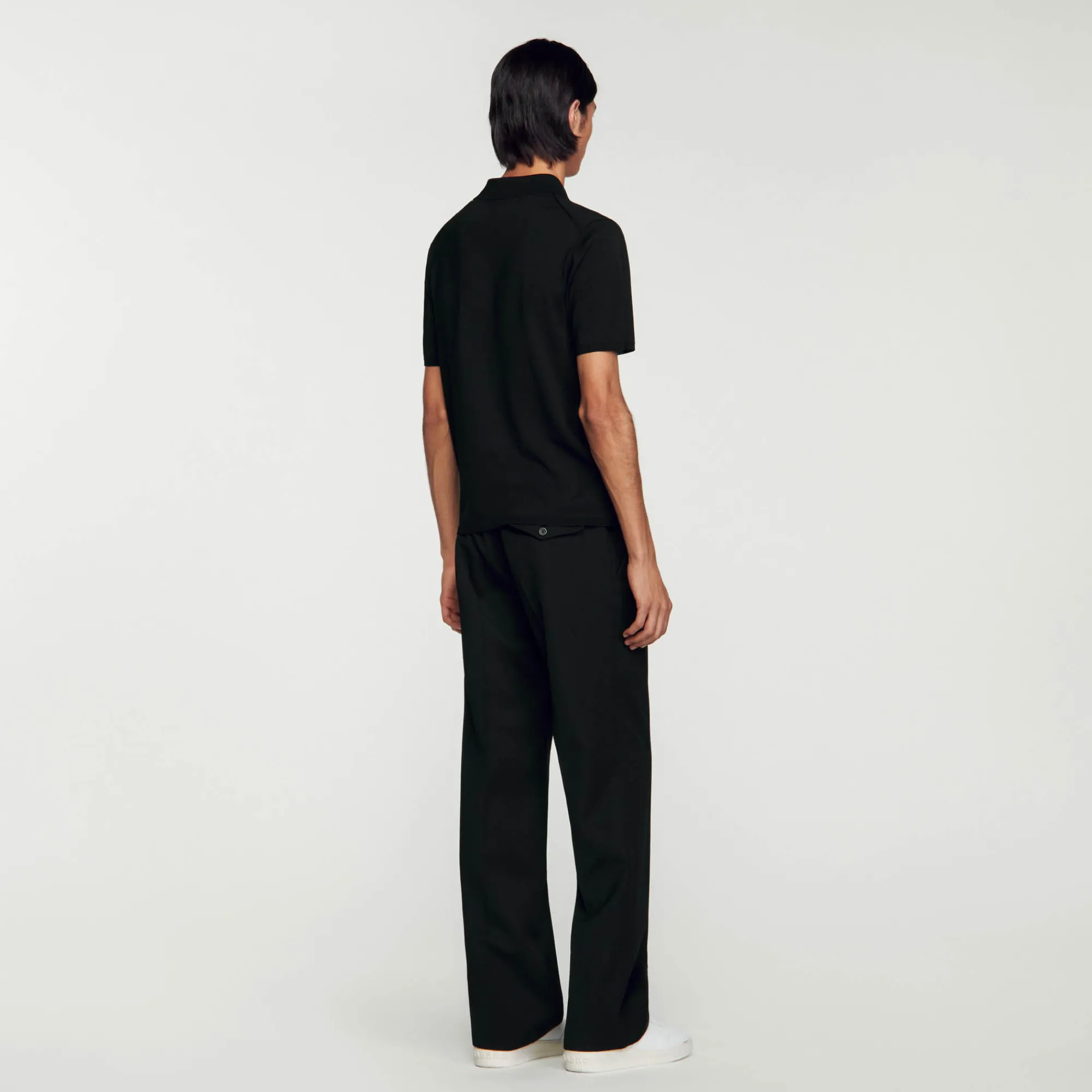 Polo In Maglia A Maniche Corte>Sandro Paris Shop