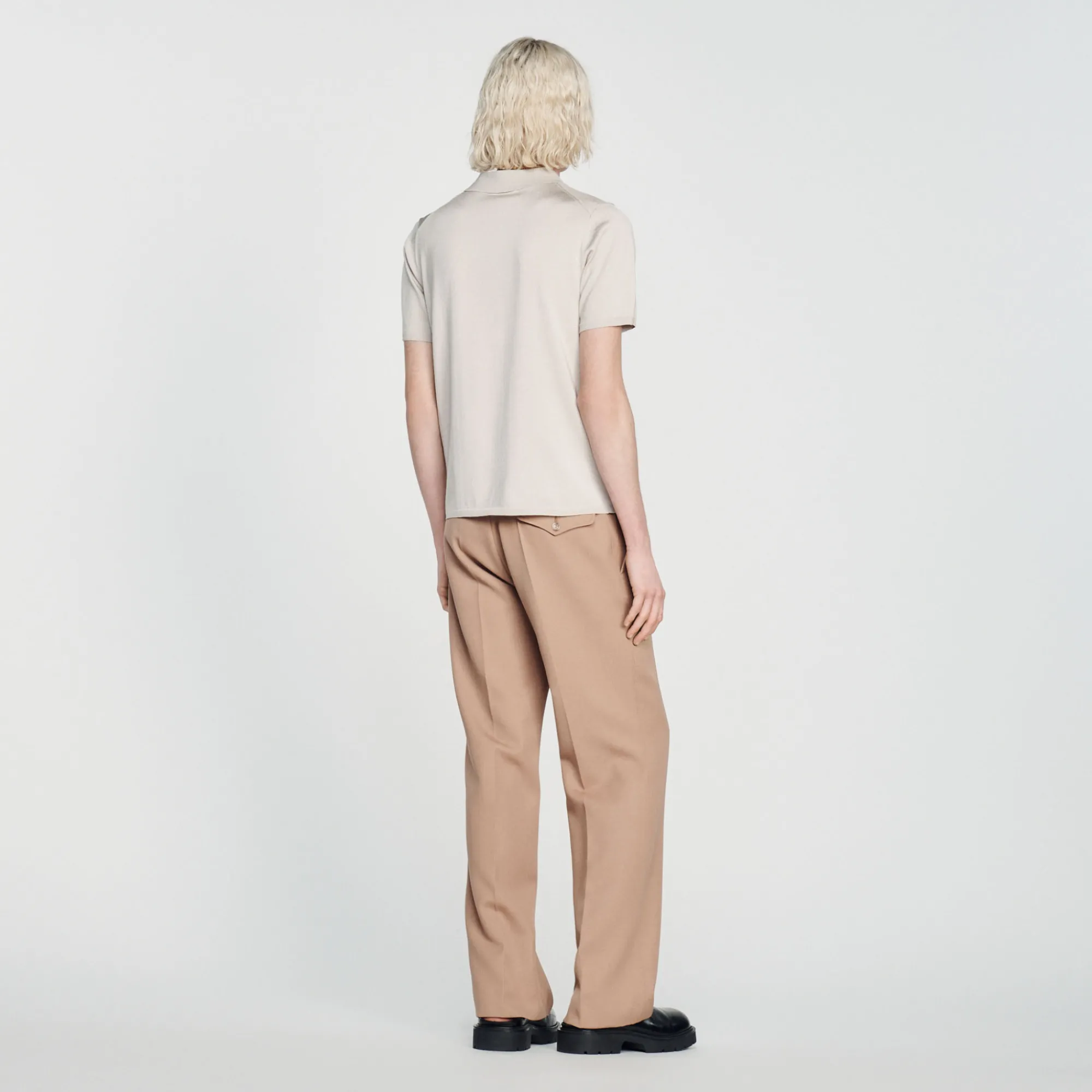 Polo In Maglia A Maniche Corte>Sandro Paris Discount