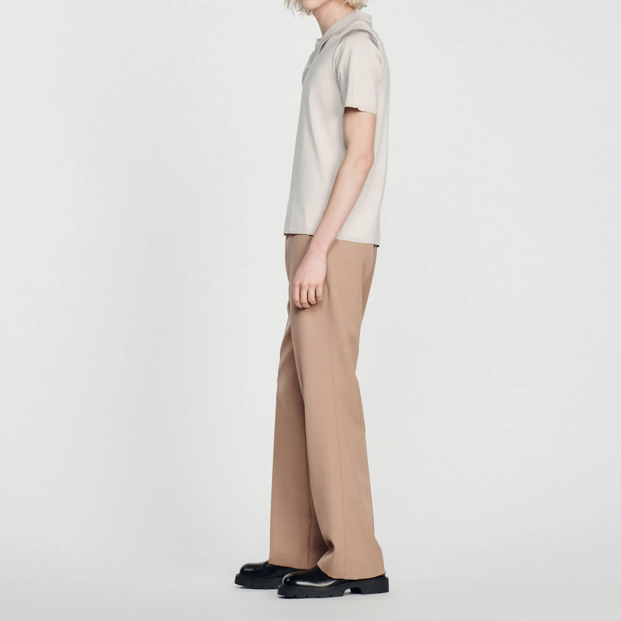 Polo In Maglia A Maniche Corte>Sandro Paris Discount