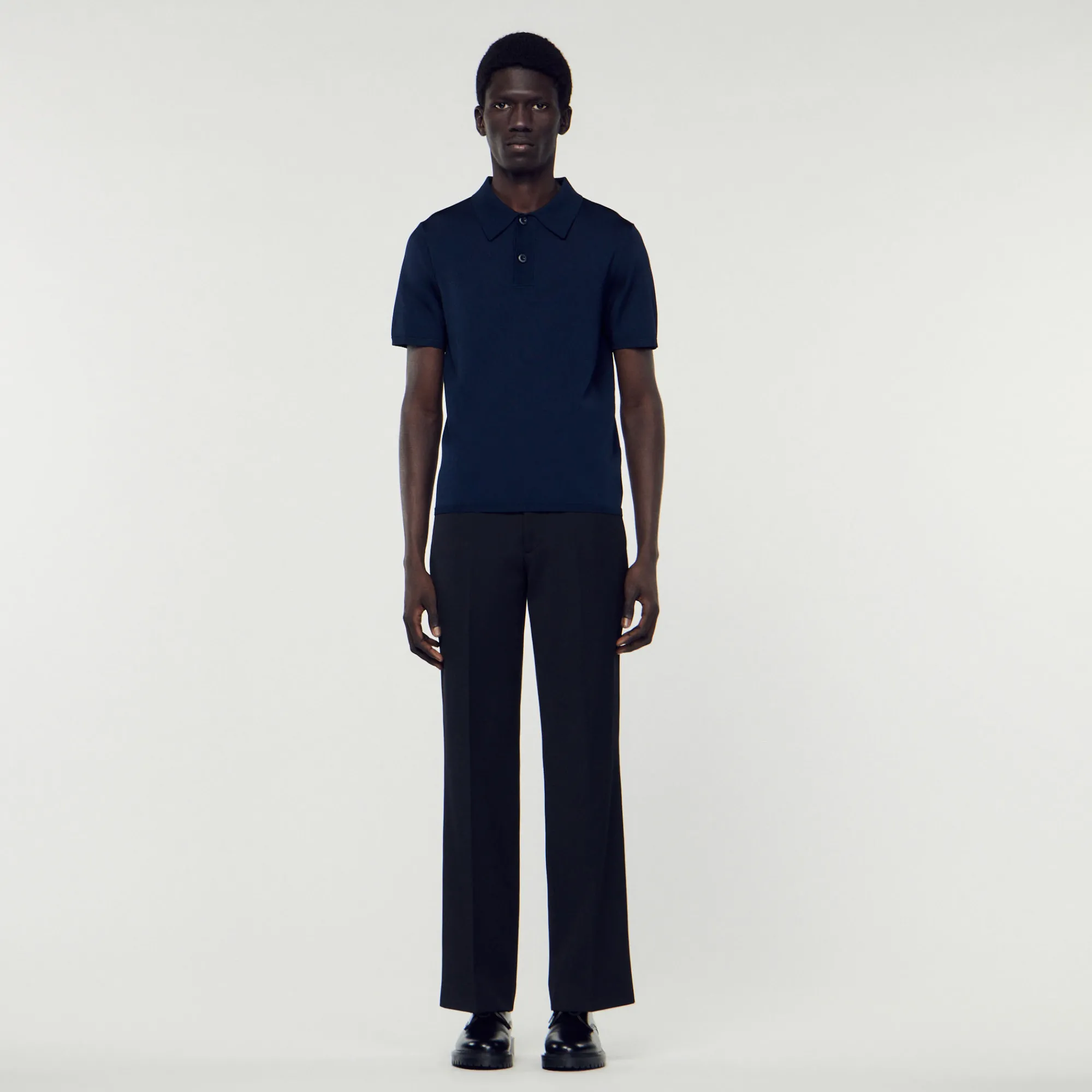 Polo In Maglia A Maniche Corte>Sandro Paris Discount