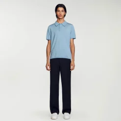 Polo In Maglia A Maniche Corte>Sandro Paris Hot