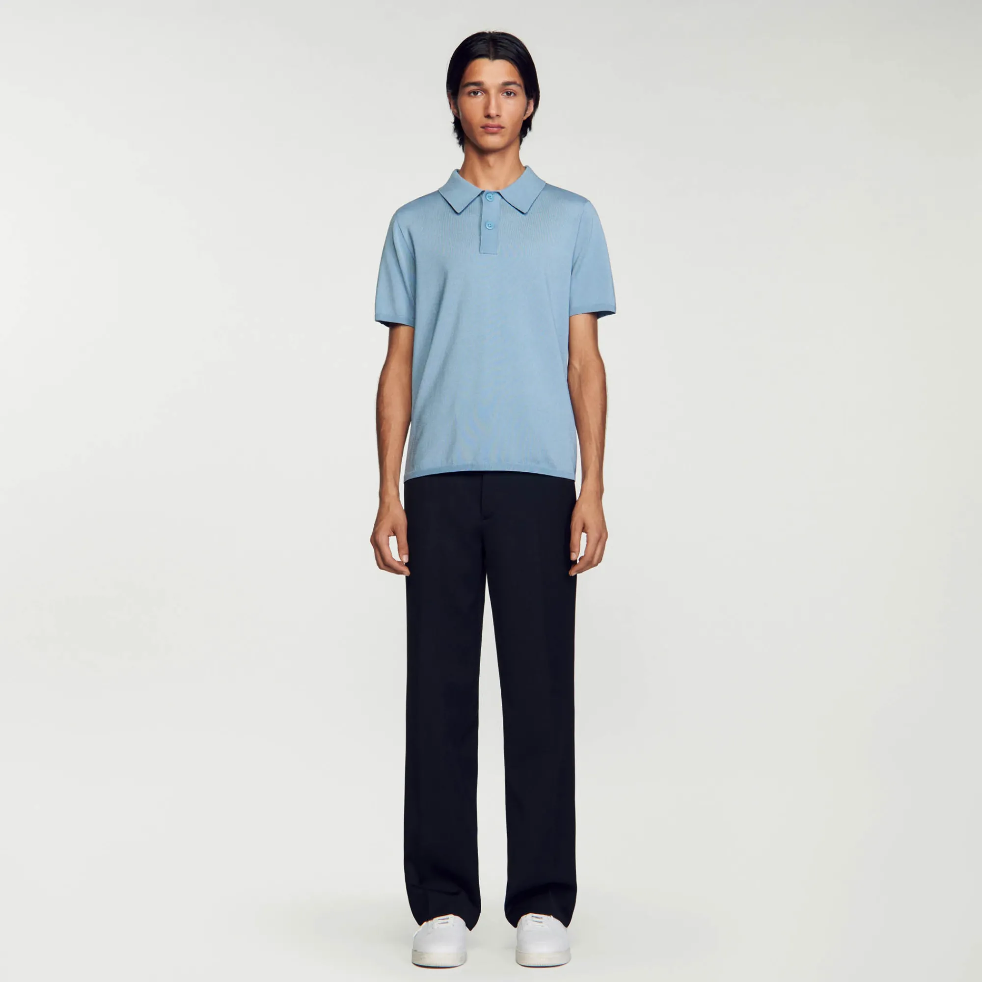 Polo In Maglia A Maniche Corte>Sandro Paris Hot