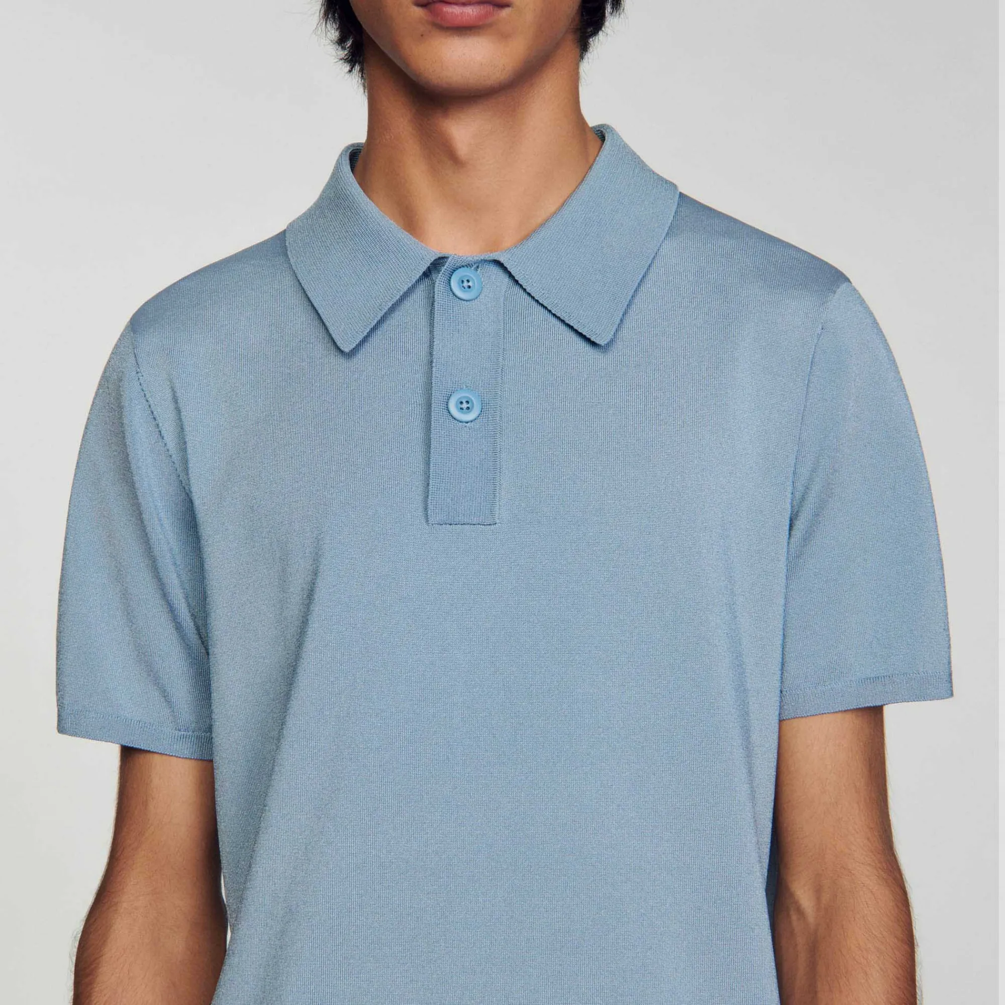 Polo In Maglia A Maniche Corte>Sandro Paris Hot
