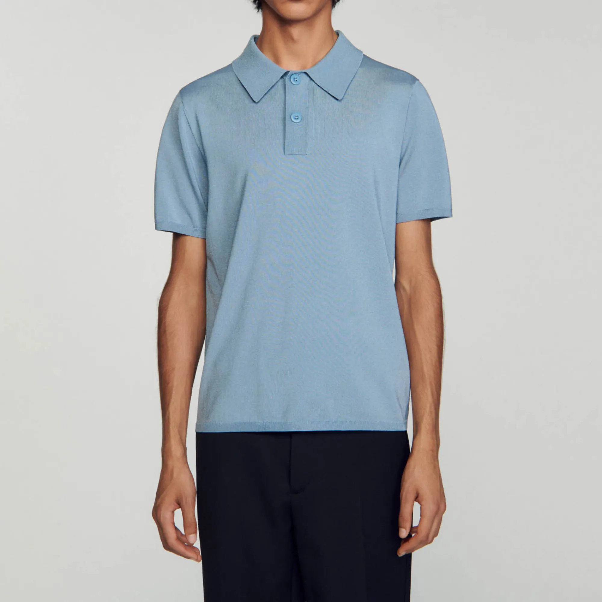 Polo In Maglia A Maniche Corte>Sandro Paris Hot