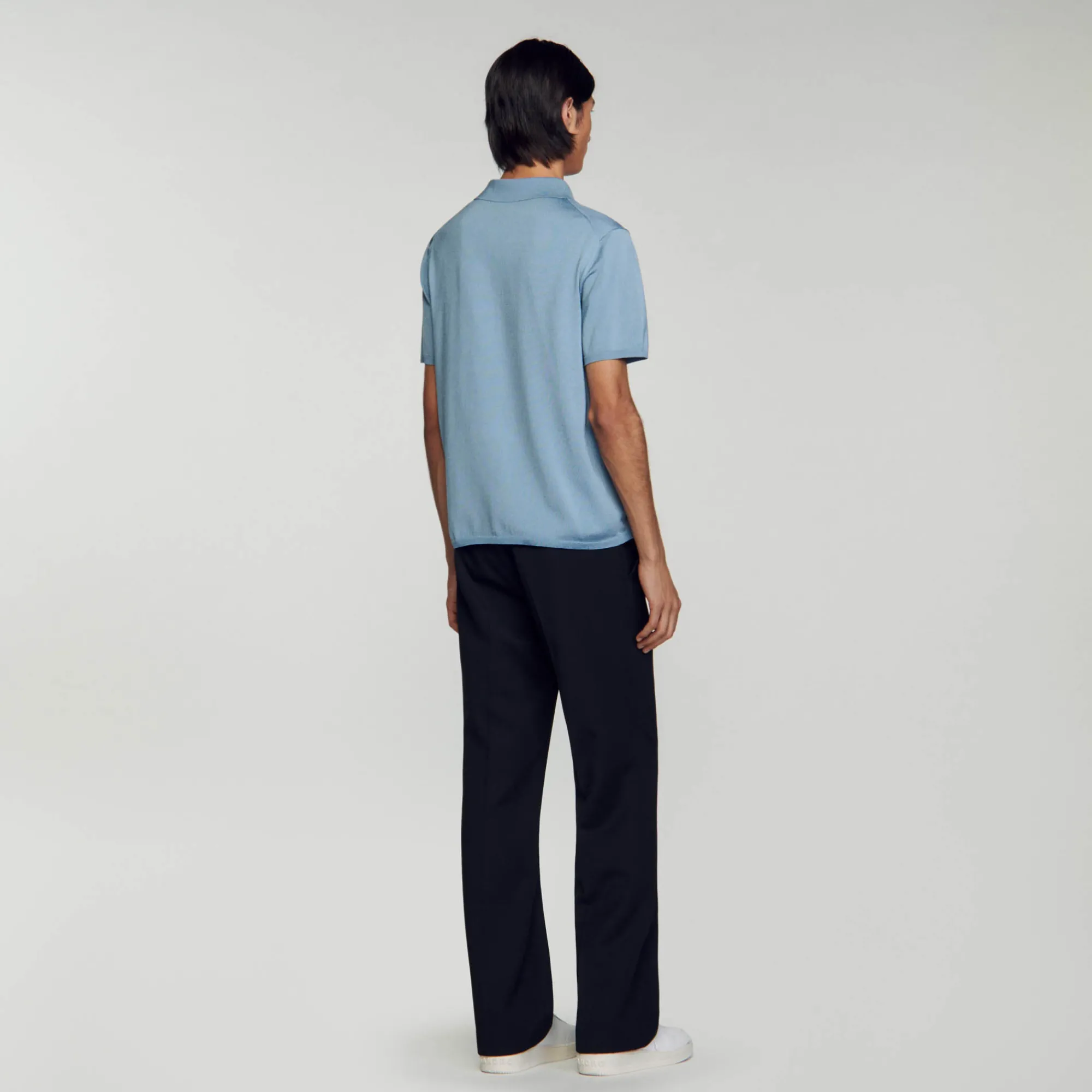 Polo In Maglia A Maniche Corte>Sandro Paris Hot