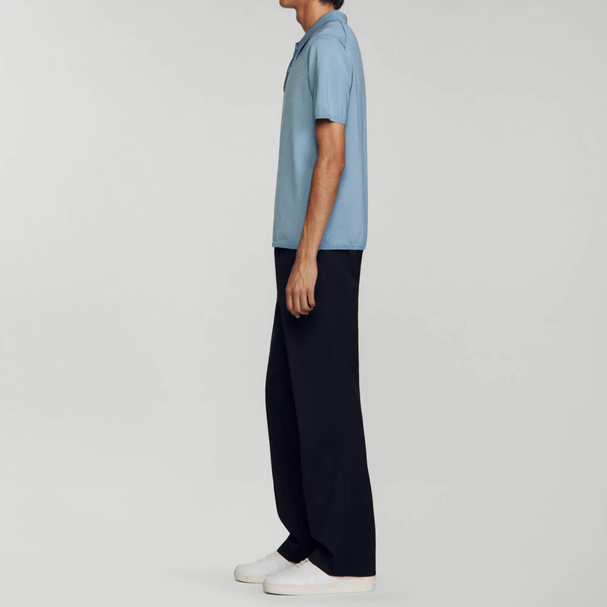 Polo In Maglia A Maniche Corte>Sandro Paris Hot