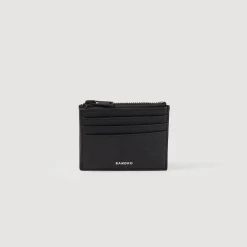 Porta Carte In Pelle>Sandro Paris Cheap