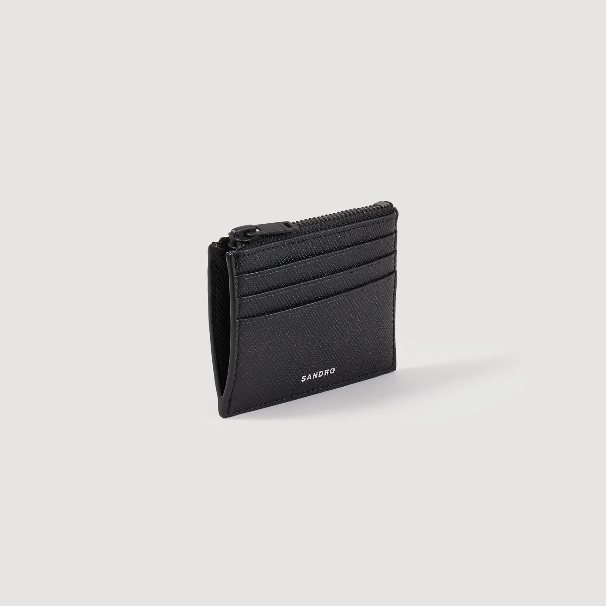 Porta Carte In Pelle>Sandro Paris Cheap
