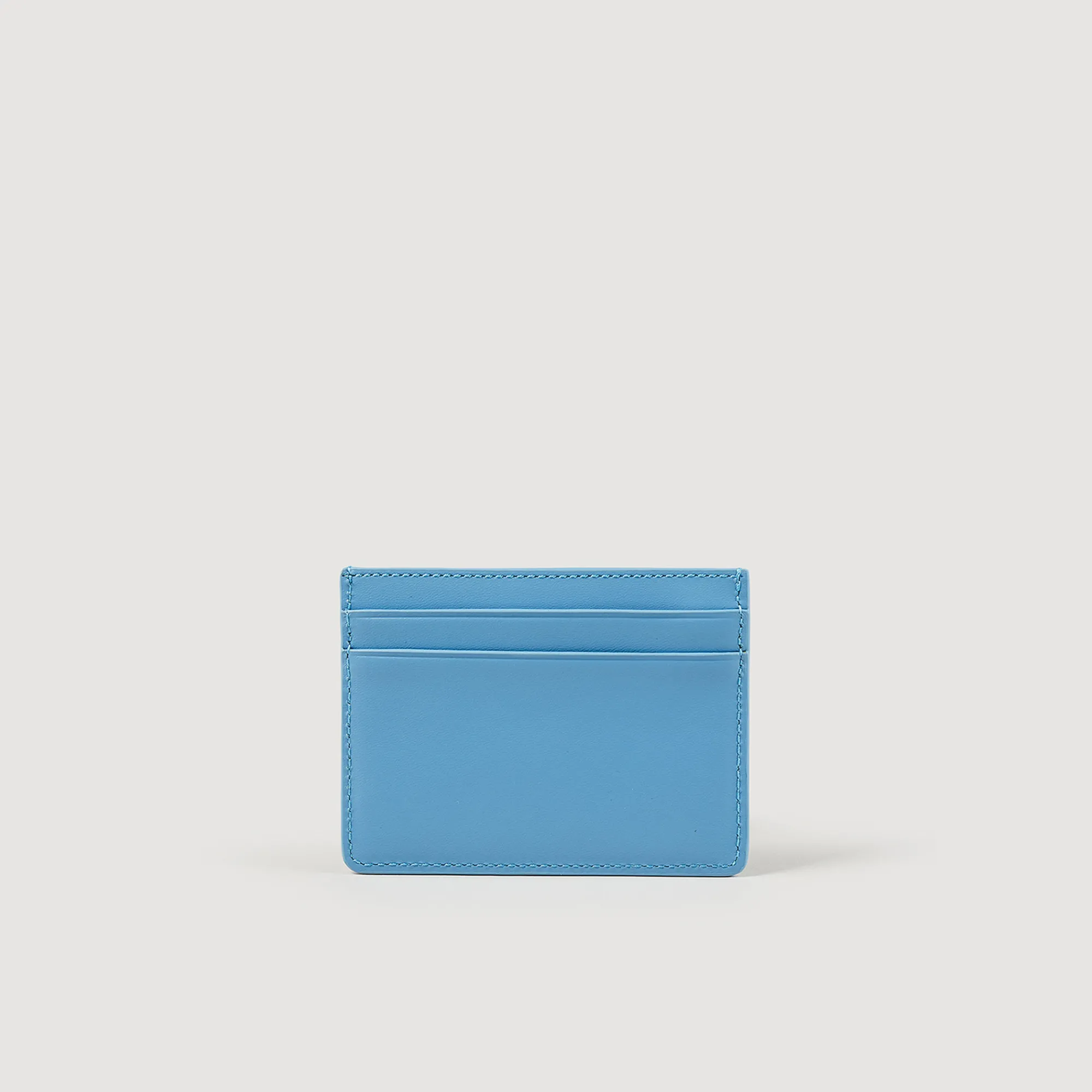 Porta Carte In Pelle Liscia>Sandro Paris Shop